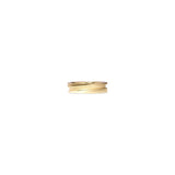 Duality 9 14K or 18K Gold, Whitegold or Rosegold Ring