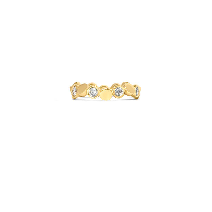 Harmony 3 14K or 18K Gold, Whitegold or Rosegold Ring w. Diamonds