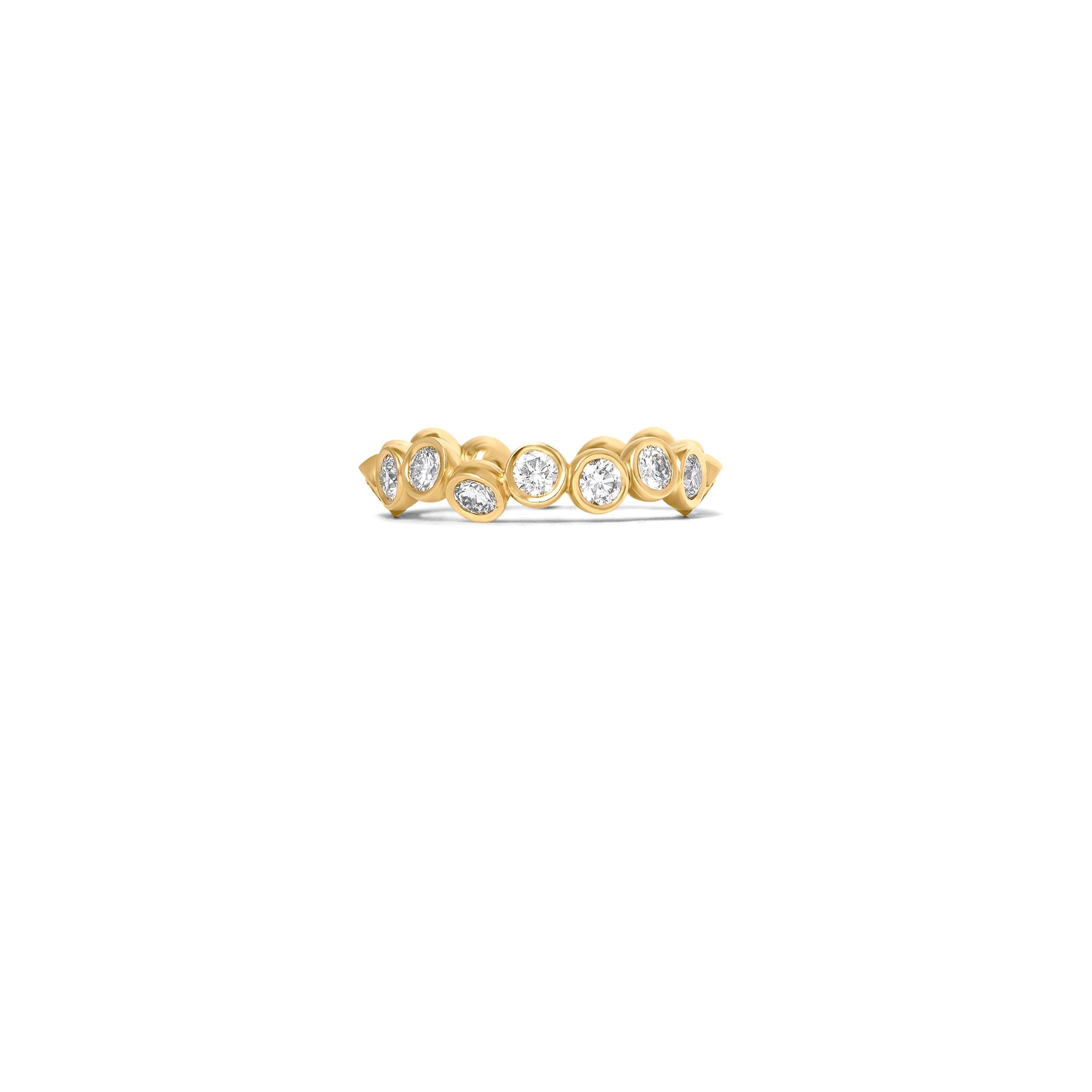 Harmony 11 14K or 18K Gold, Whitegold or Rosegold Ring w. Diamonds