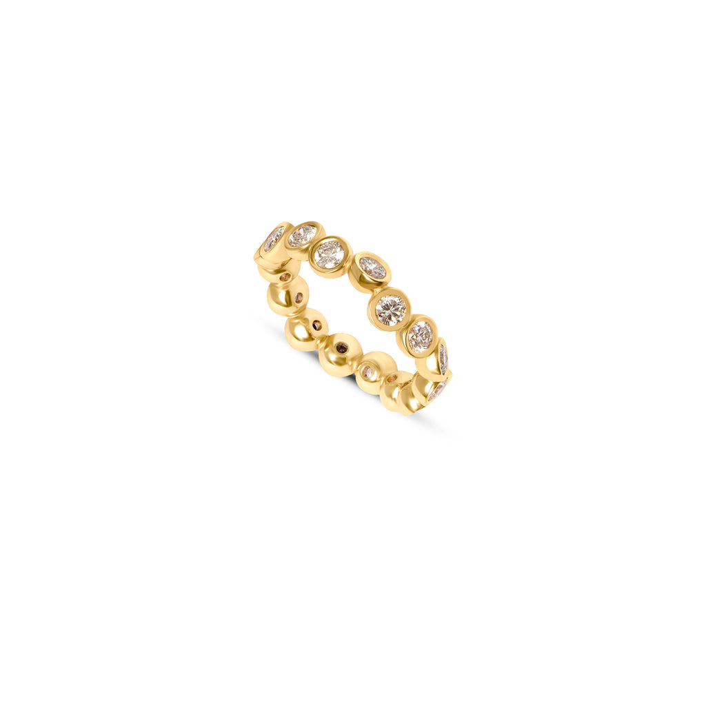 Harmony 11 14K or 18K Gold, Whitegold or Rosegold Ring w. Diamonds