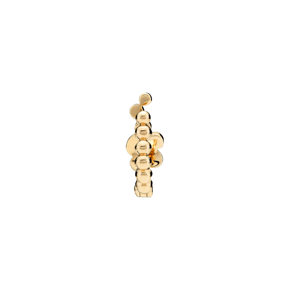 Garbo 14K Guld Huggie m. Lab-Grown Diamanter