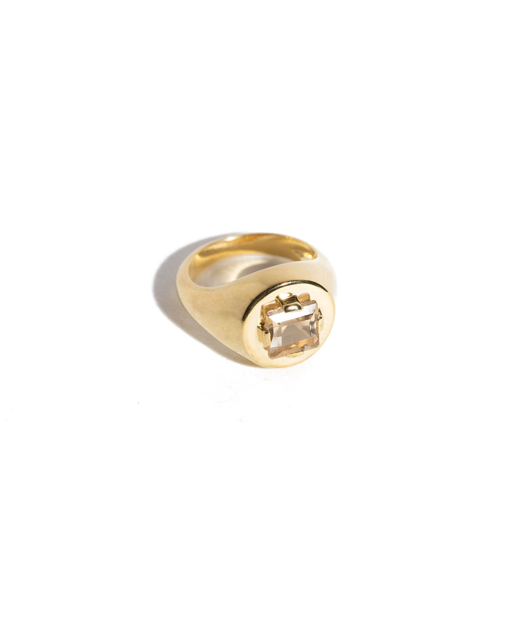 The Duchesse Muscat Vermeil Ring w. Quartz