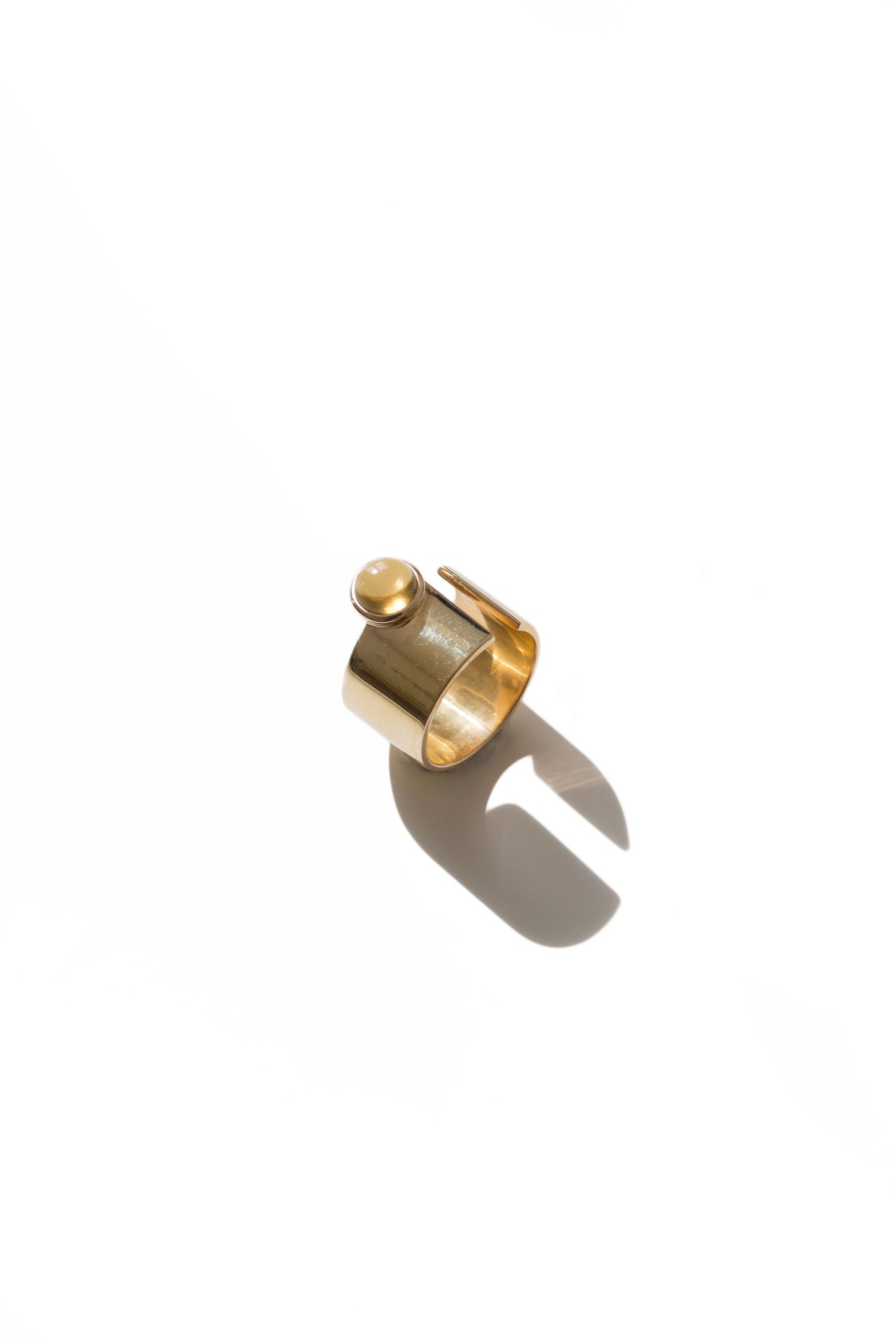 Obs Muscat Vermeil Ring m. Kvarts