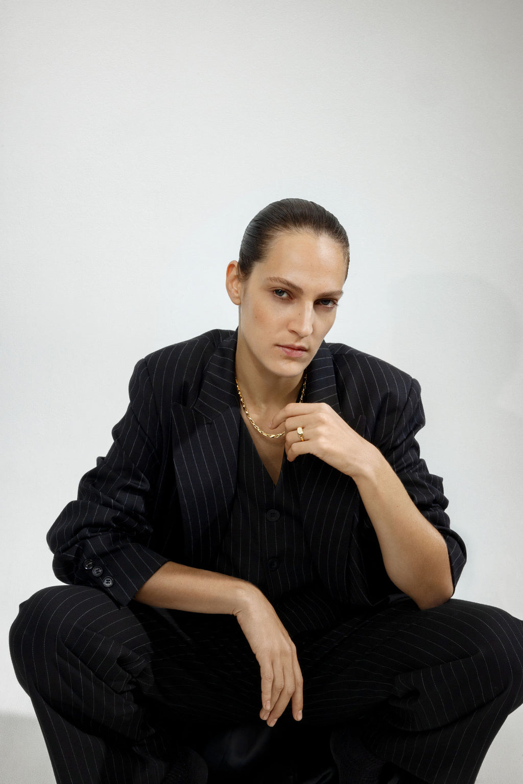 Reflect Signet 18K Guld Ring