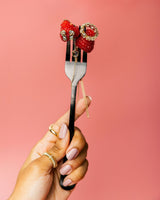 Pave Puff 14K Gold Ring w. Diamonds