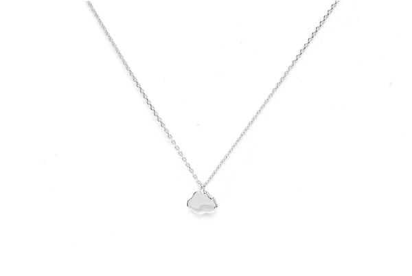 Golden Cloud Mini 18K Whitegold Necklace