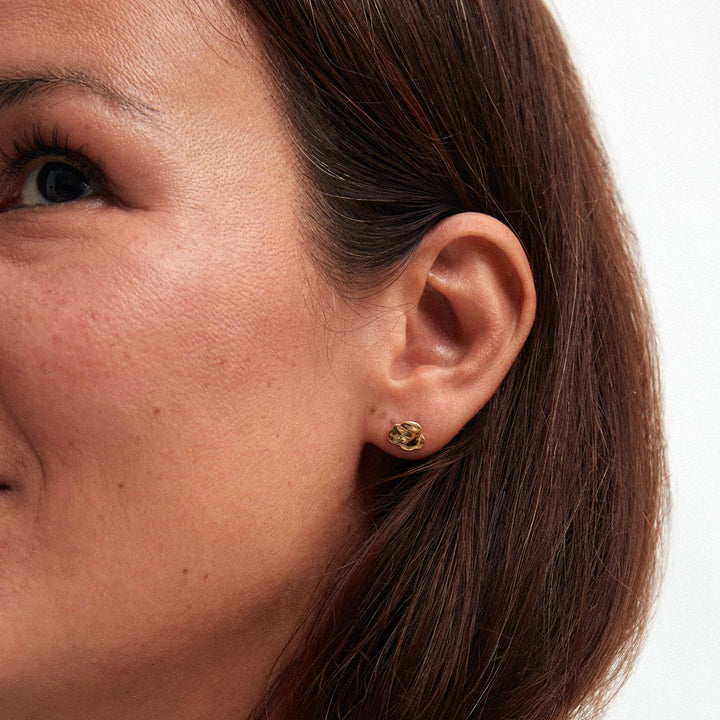 Golden Cloud Mini 18K Guld Ørestikker