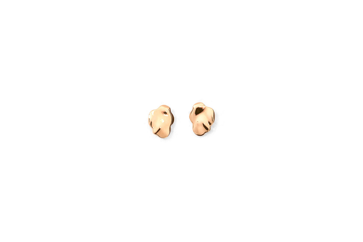 Golden Cloud Mini 18K Rosegold Studs