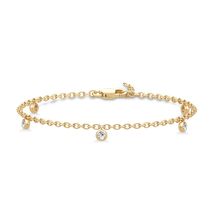 Grace Gold Plated Bracelet w. Cubic Zirconia