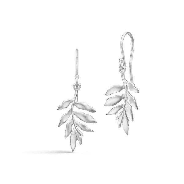 Little Tree Of Life Silver Earrings