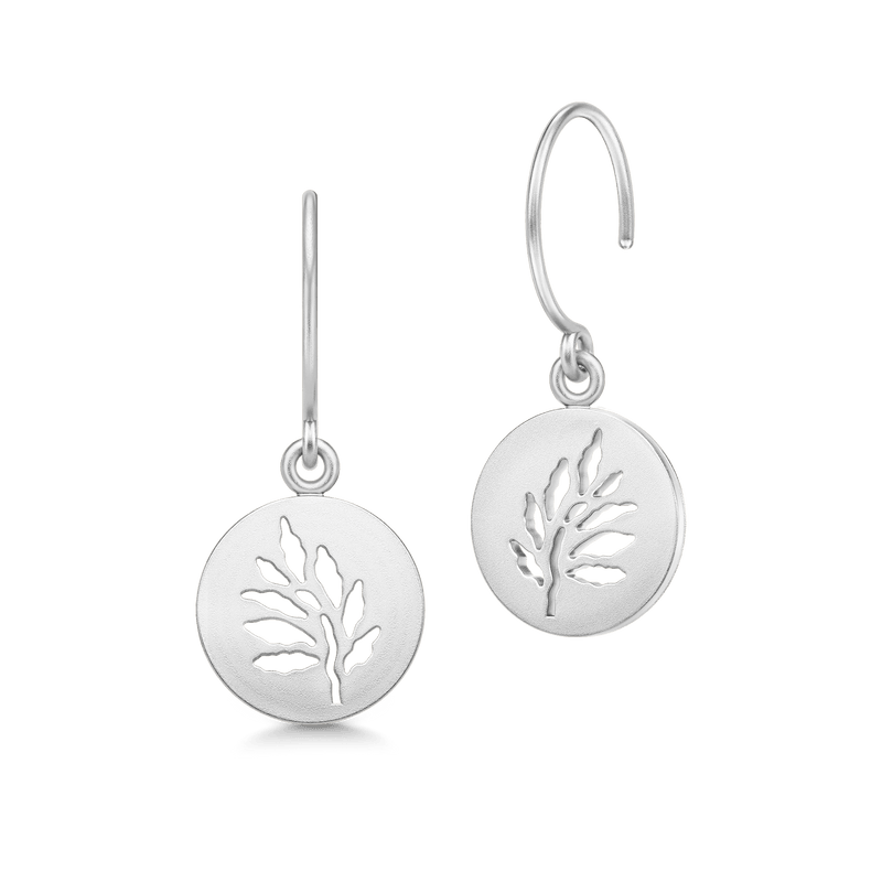 Signature Silver Earrings