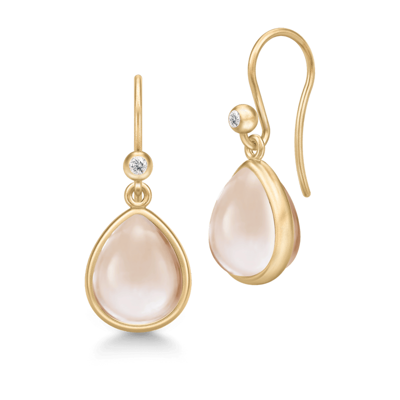 Paloma Nude Gold Plated Earrings