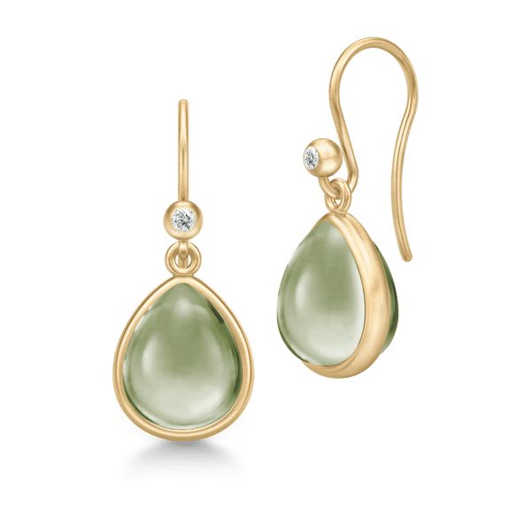 Paloma Olive Gold Plated Earrings