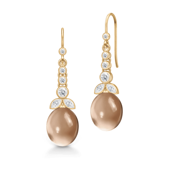 Treasure Chandelier Hazel Gold Plated Earrings