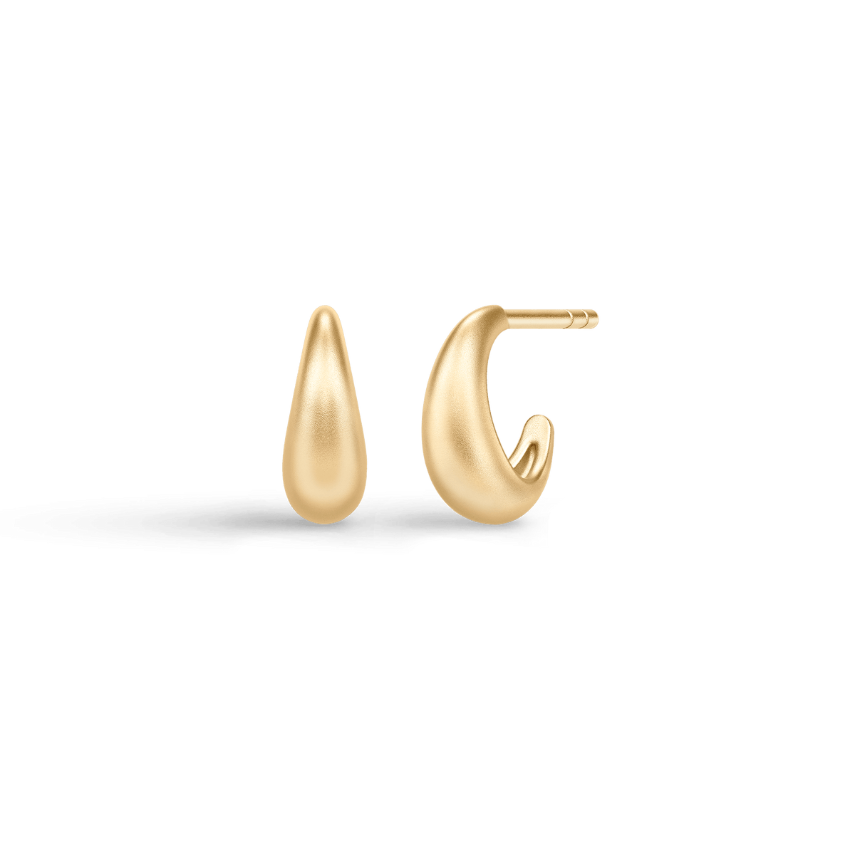 Sparrow Mini Forgyldte Hoops
