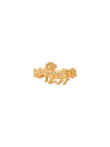 Aries 18K Gold Ring w. Diamonds