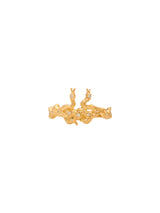 Gemini 18K Gold Ring w. Diamonds