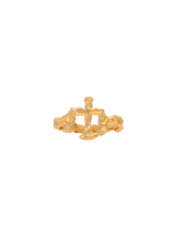 Libra 18K Gold Ring w. Diamonds