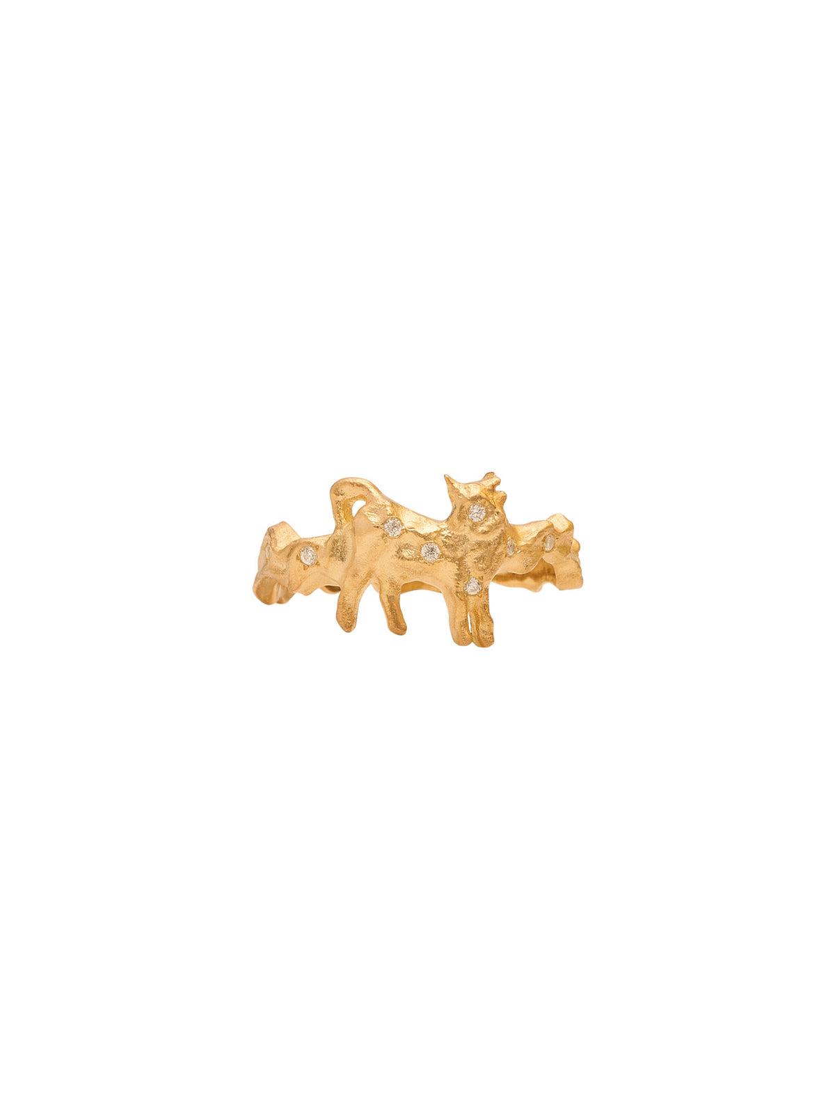Tyr 18K Guld Ring m. Diamanter