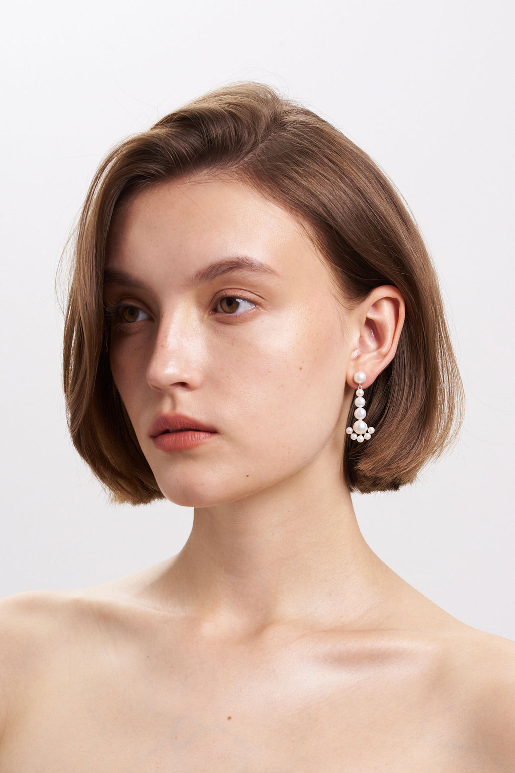 HUDA Silver Earrings