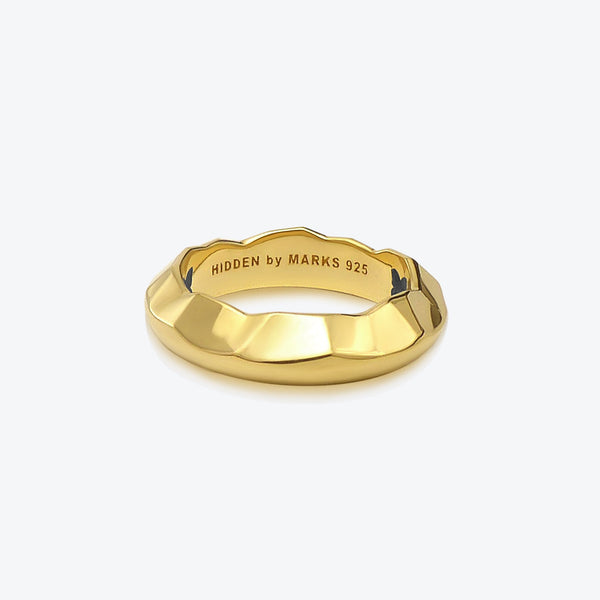 A. Iceberg 18K Gold Plated Ring