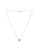 Aquarius 18K Gold Necklace w. Diamonds