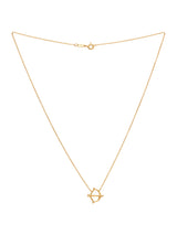 Sagittatius 18K Gold Necklace w. Diamond