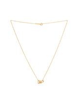 Scorpio 18K Gold Necklace w. Diamonds