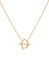 Sagittatius 18K Gold Necklace w. Diamond