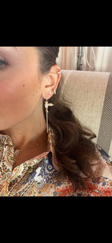 By Naila | Humming 18K Gold, Whitegold or Rosegold Studs w. Diamonds