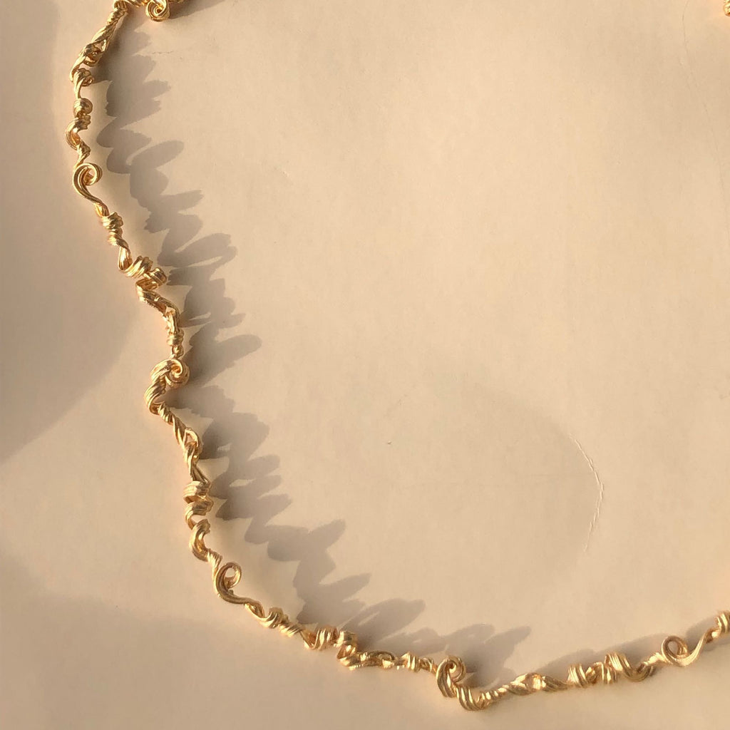 Fouettés 24K Gold Plated Necklace