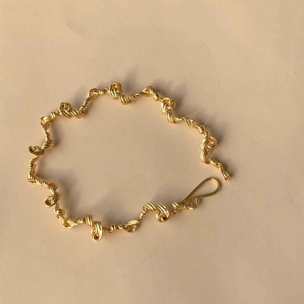 Fouettés 24K Gold Plated Bracelet