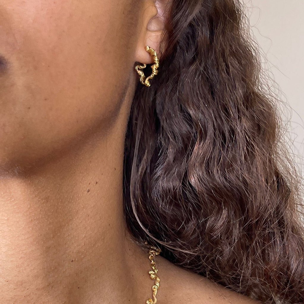 Fouettés Silver Hoops