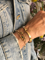 Cloud 18K Guld Armbånd m. Diamanter, Perler, Smaragder & Safirer