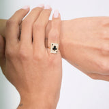 Harmonie Pinkie 18K Guld Ring m. Lab-Grown Diamanter