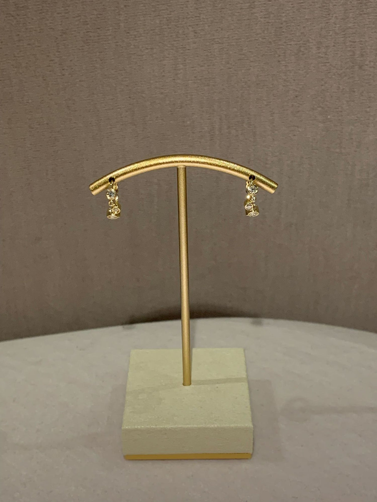 Lulu 14K Gold or White Gold Hoops w. 0.48ct Diamonds