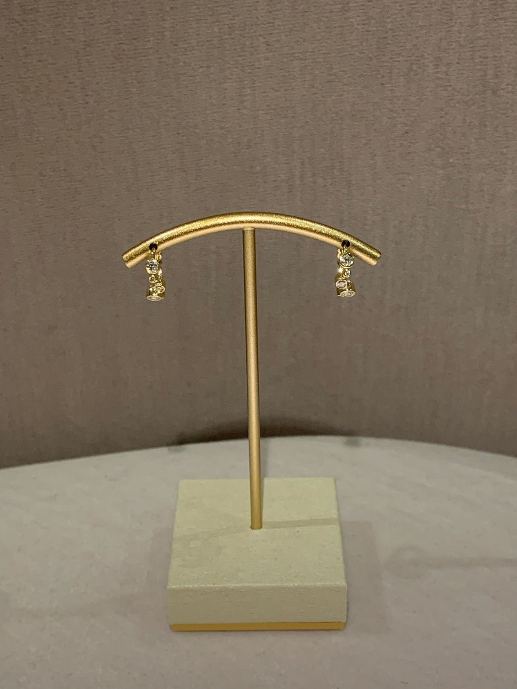 Lulu 14K Guld eller Hvidguld Hoops m. 0,48 ct Diamanter