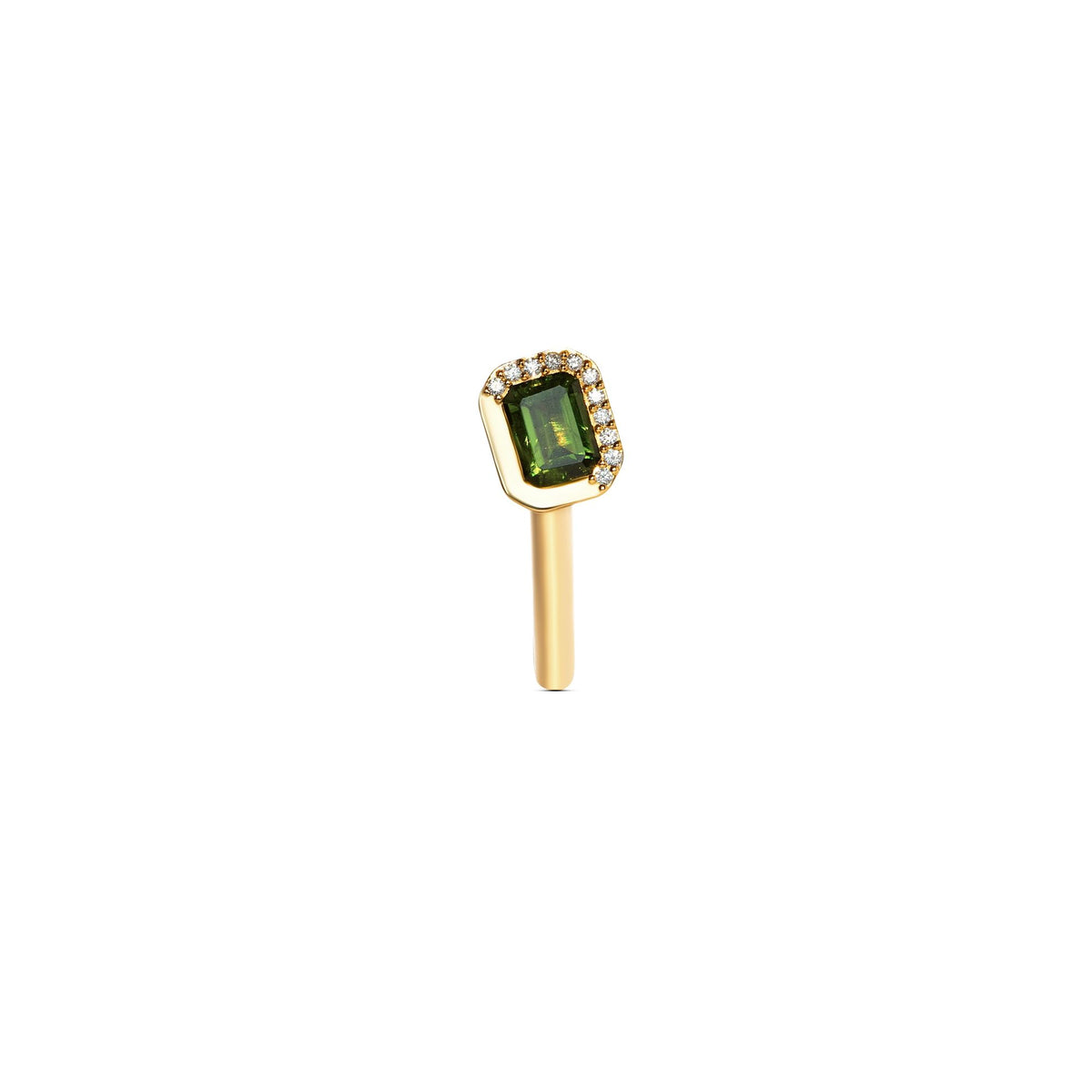 Bloom 1 18K Or 14K Gold, Whitegold or Rosegold Ring  w. Tourmaline & Diamonds