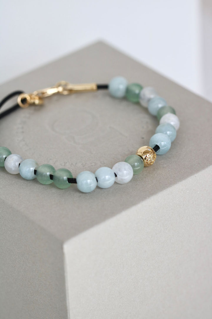 Inner Peace Brave 18K Whitegold Bracelet w. Diamonds