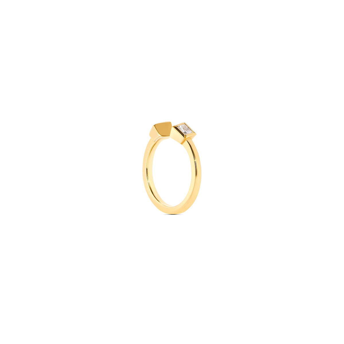 Bloom 8 18K eller 14K Guld, Hvidgulds eller Rosaguld Ring m. Diamanter