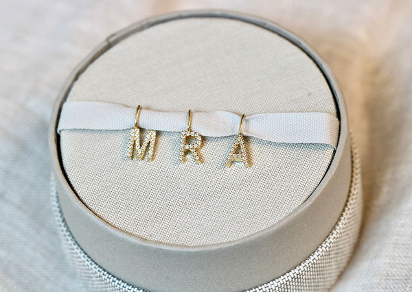 My M 18K Guld Vedhæng m. Diamanter