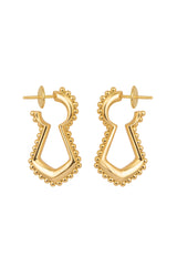 Unlock Indiscretion Large 18K Gold Earrings