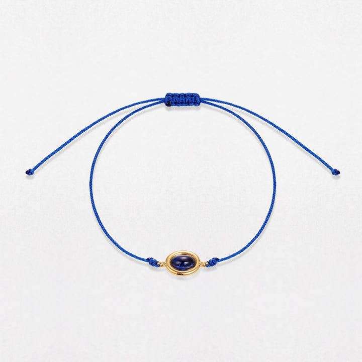 Sapphire Pebble 18K Gold Bracelet