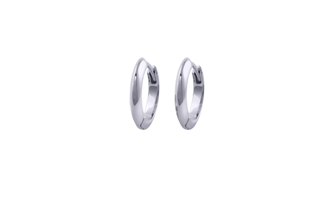 IX Edge Silver Earring