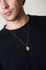 IX Juno 22K Gold Plated Pendant