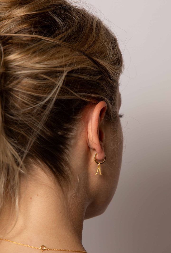 IX A Ice 22K Gold Plated Pendant