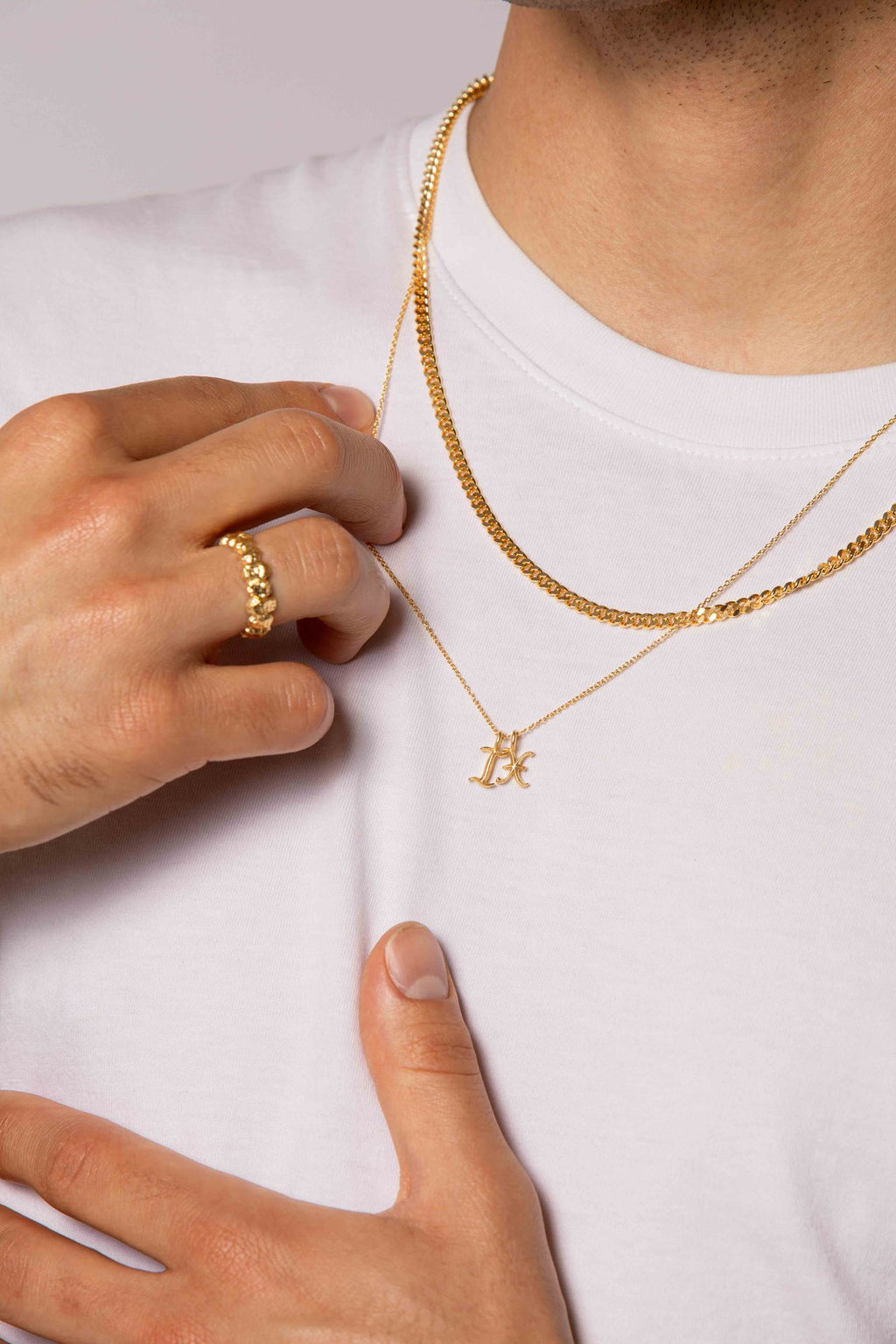 IX Saga 22K Forgyldt Ring