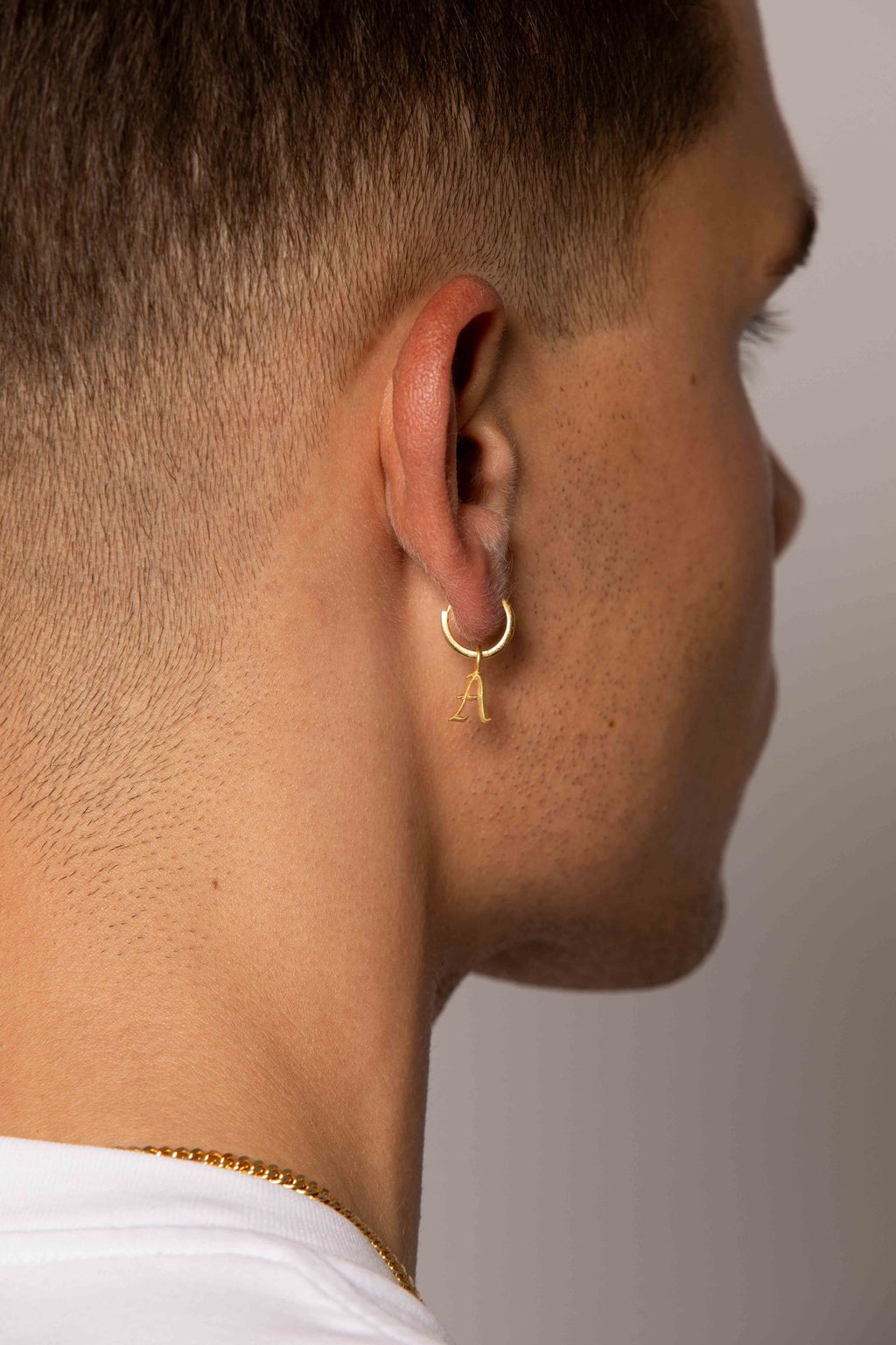 IX A Ice 22K Gold Plated Pendant