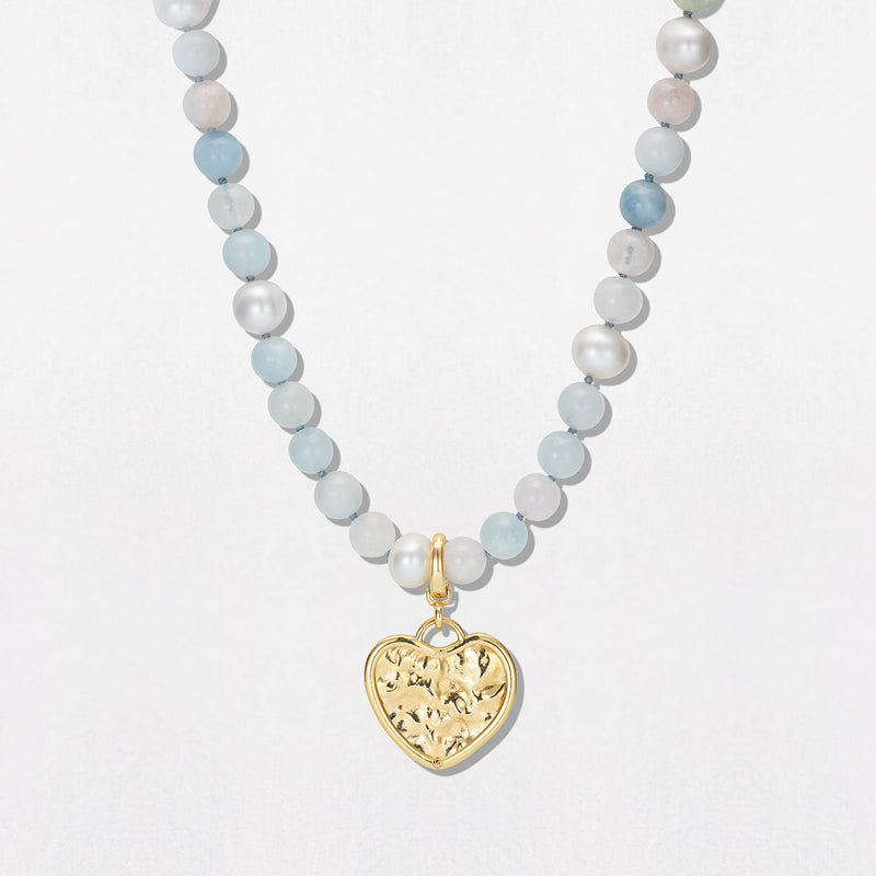 Gold Heart 18K Gold Pendant