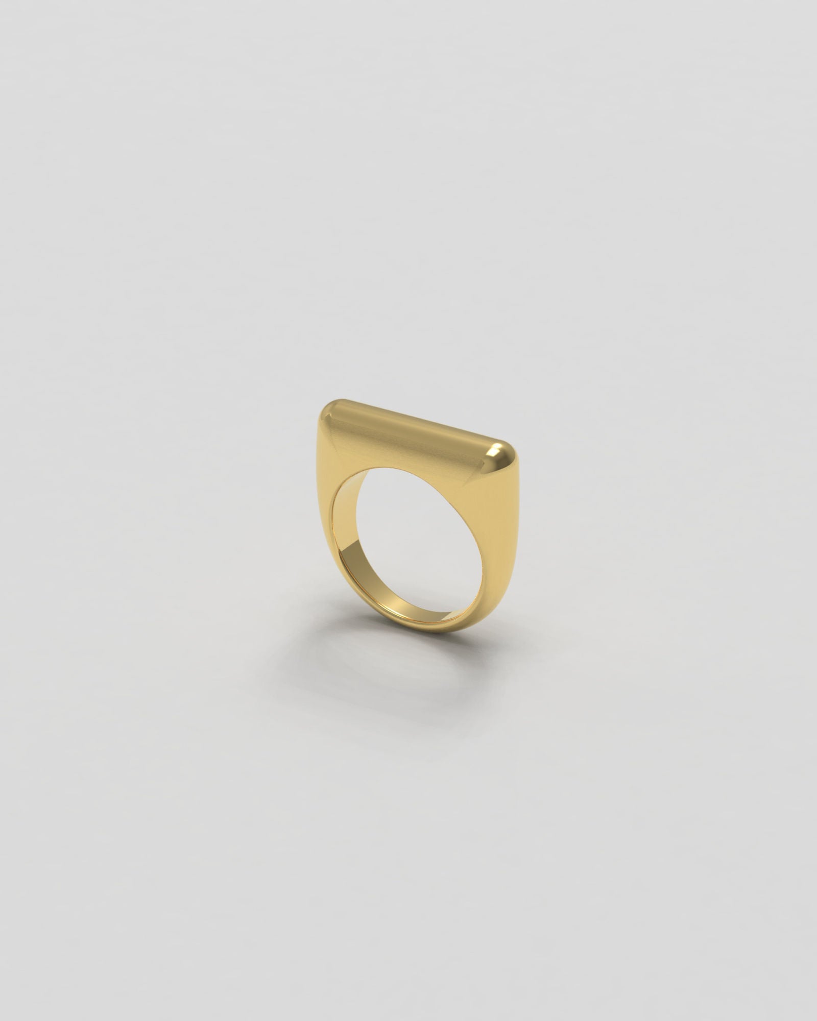 Sculpt Slim 18K Guld Ring